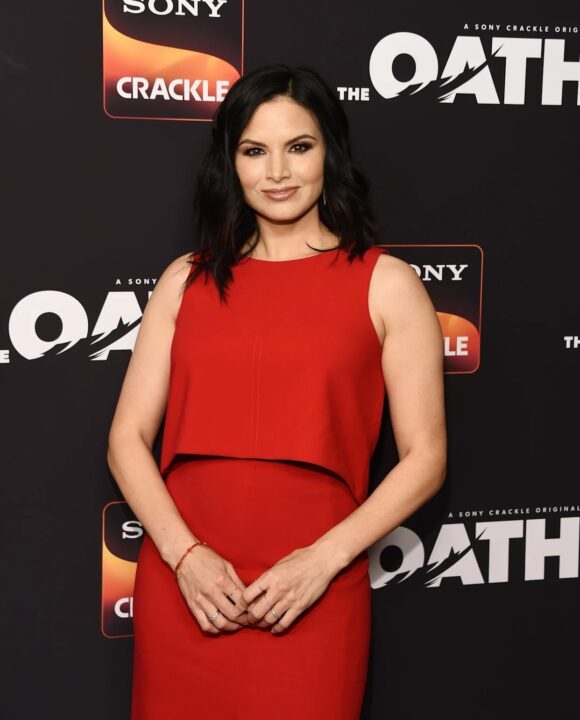 Katrina Law Red Dress