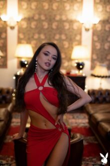 Li Moon Red Dress