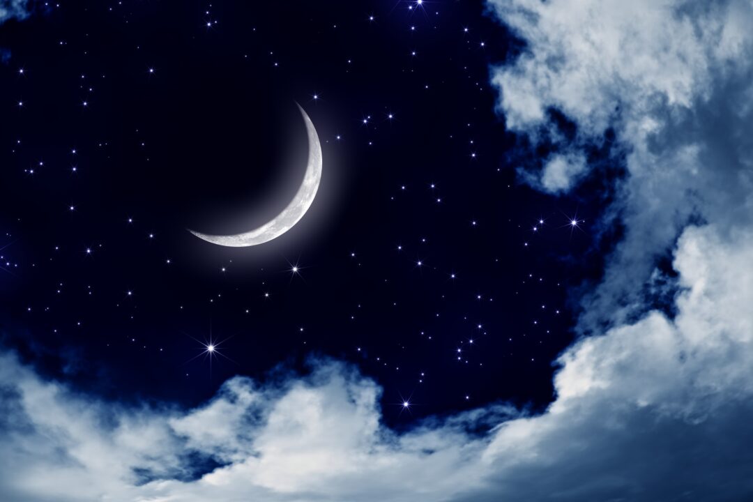 Night Sky Moon