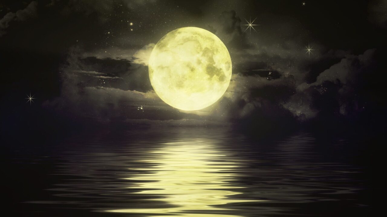 Night Sky Moon PC Wallpapers